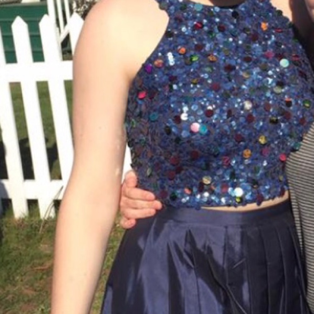 Sequin prom dress